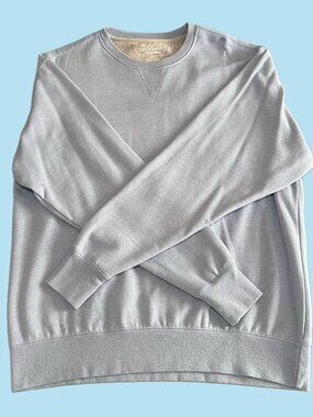 North Hudson Outfitters Light Blue Crewneck Sweatshirt Size L Casual Basic